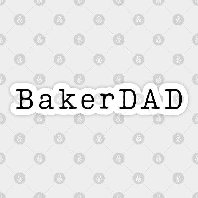 Baker Dad Sticker by Live Together